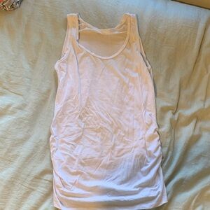 Motherhood Maternity White Scoop Neck Tank